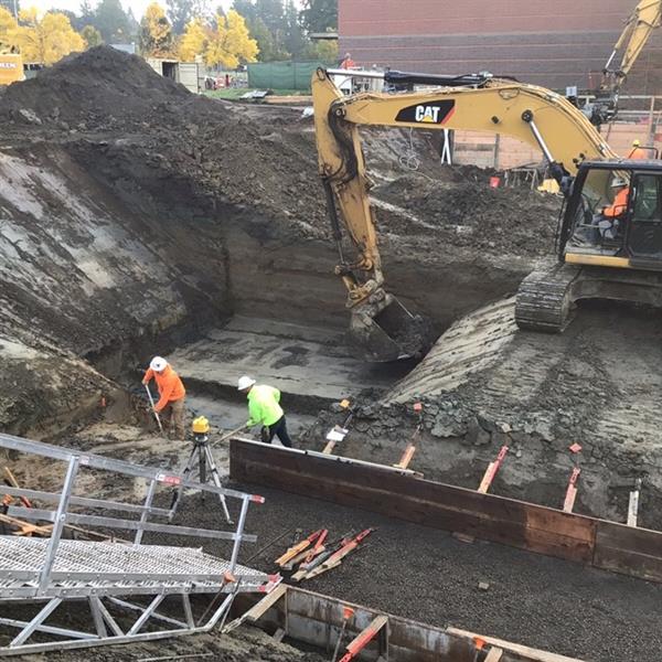 Construction dirt work
